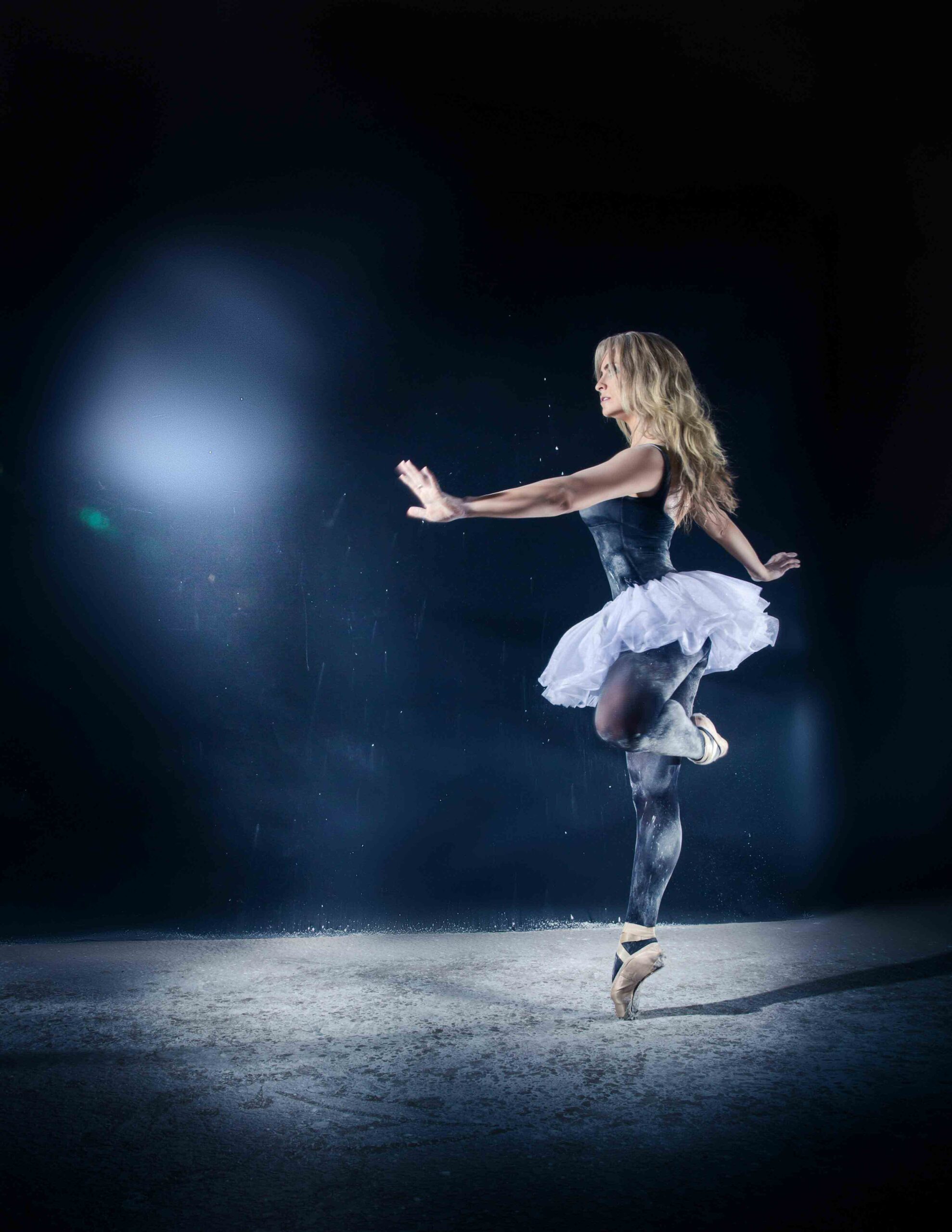 Bailarina con atuendos